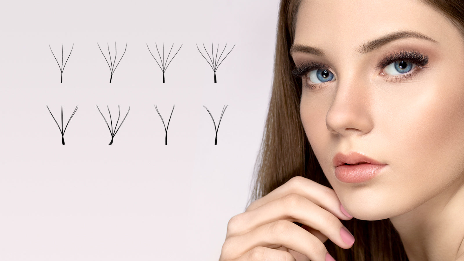 Y&W Shape Eyelashes