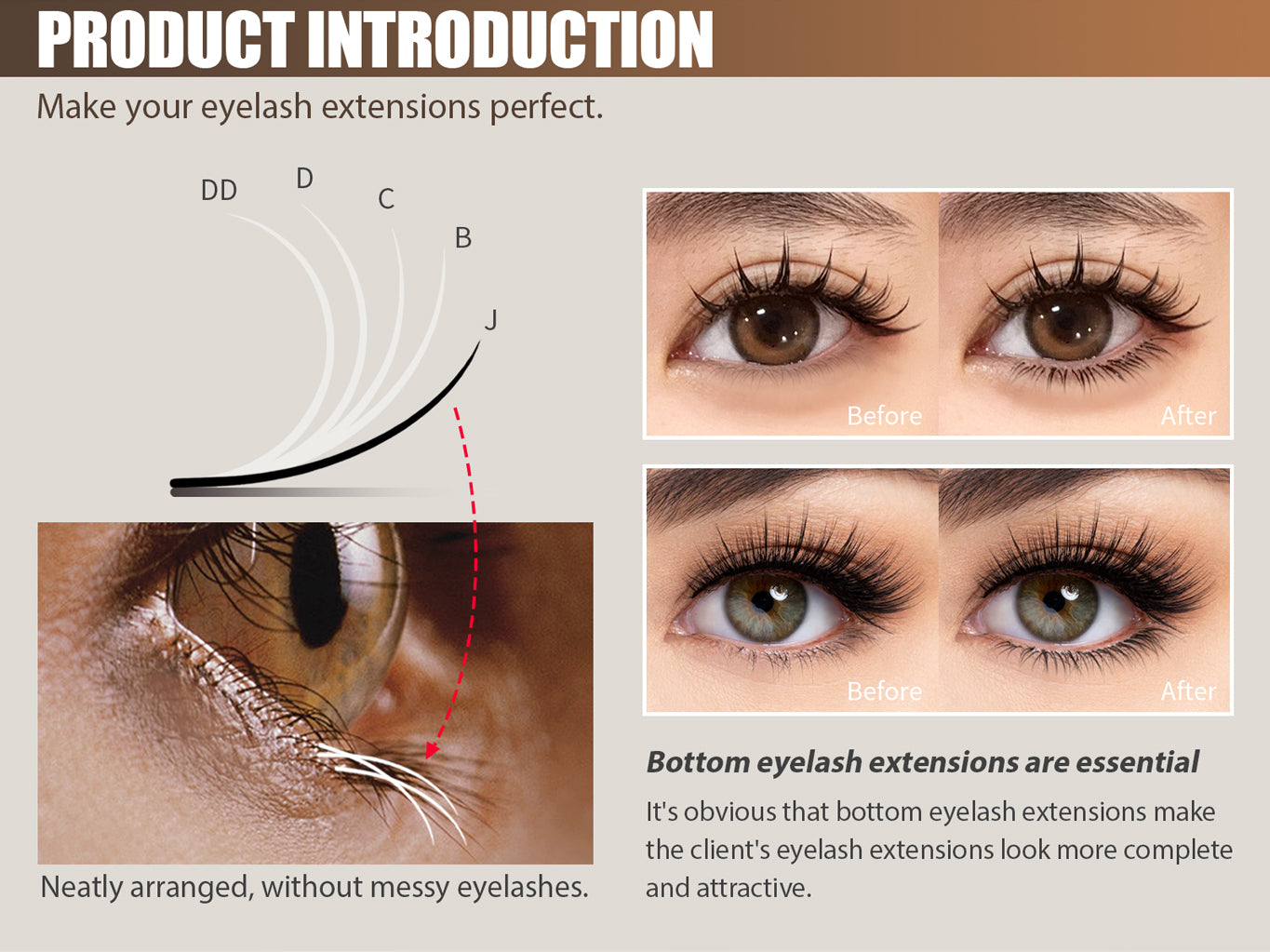 Bottom Eyelash Extensions