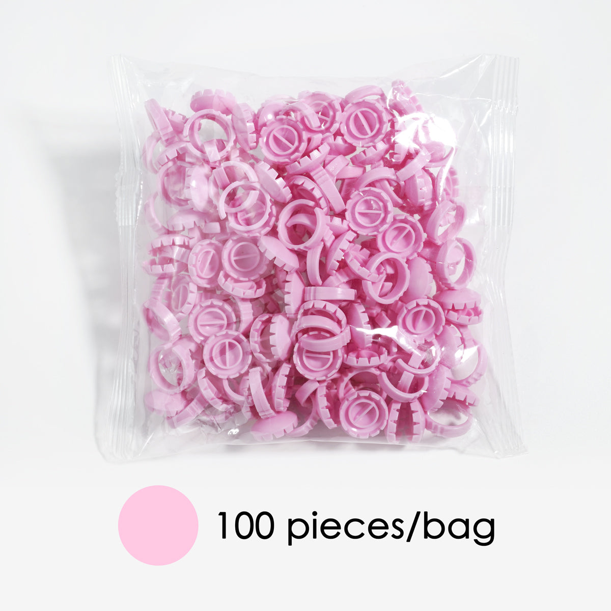 Eyelash Glue Cup Rings 100pcs/pack