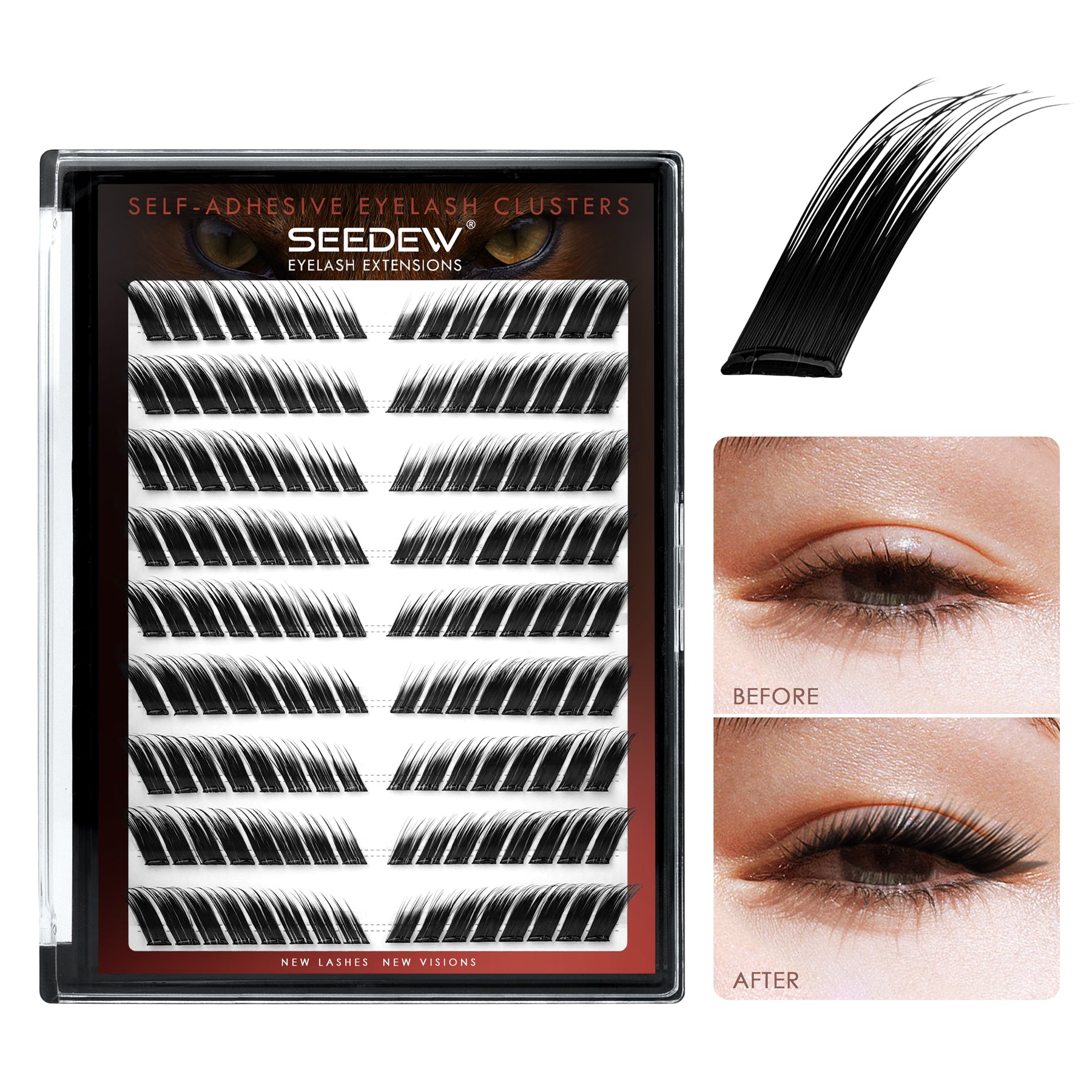 Pop-On Eyelashes - Fox Fairy