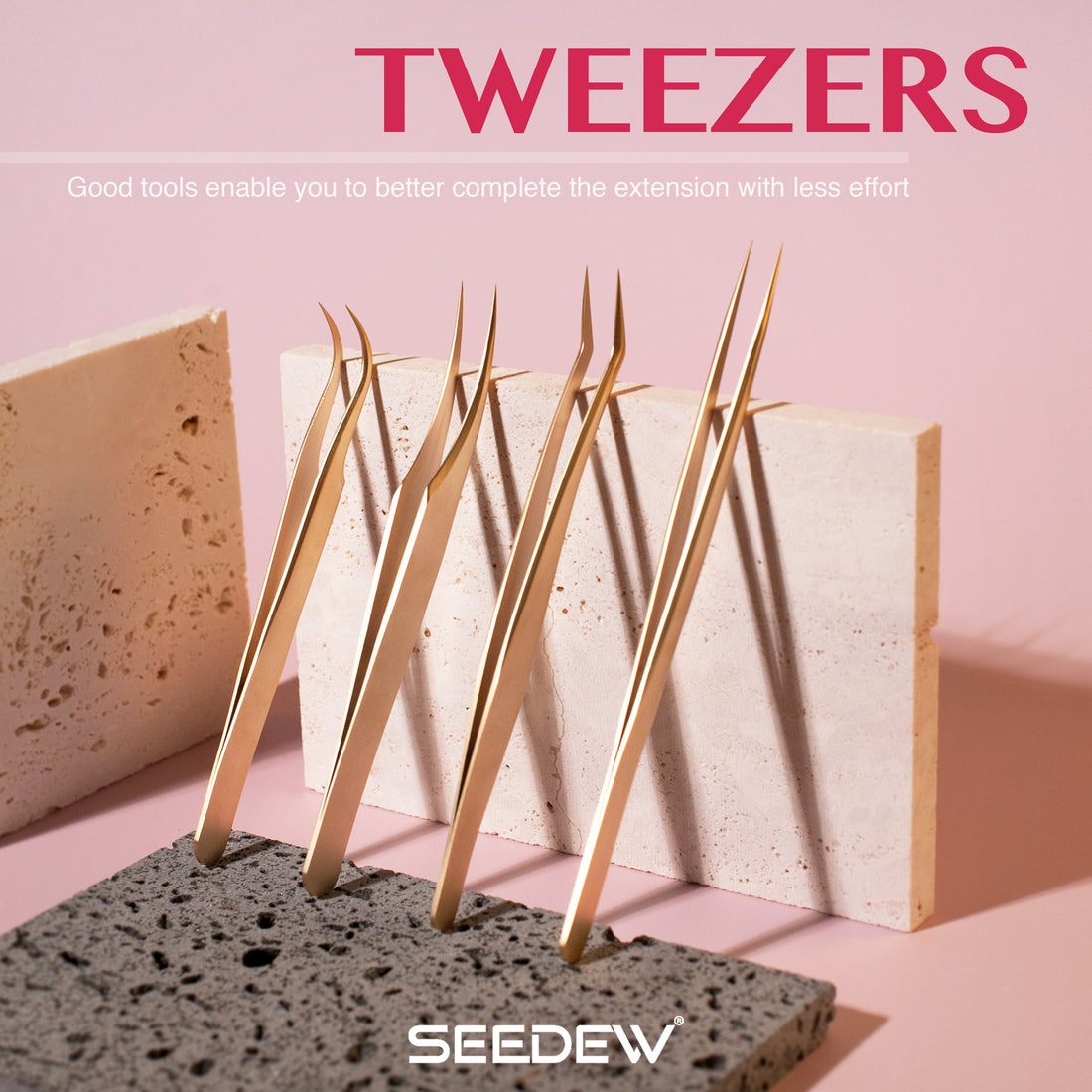 Tweezers for Eyelash Extensions Artist