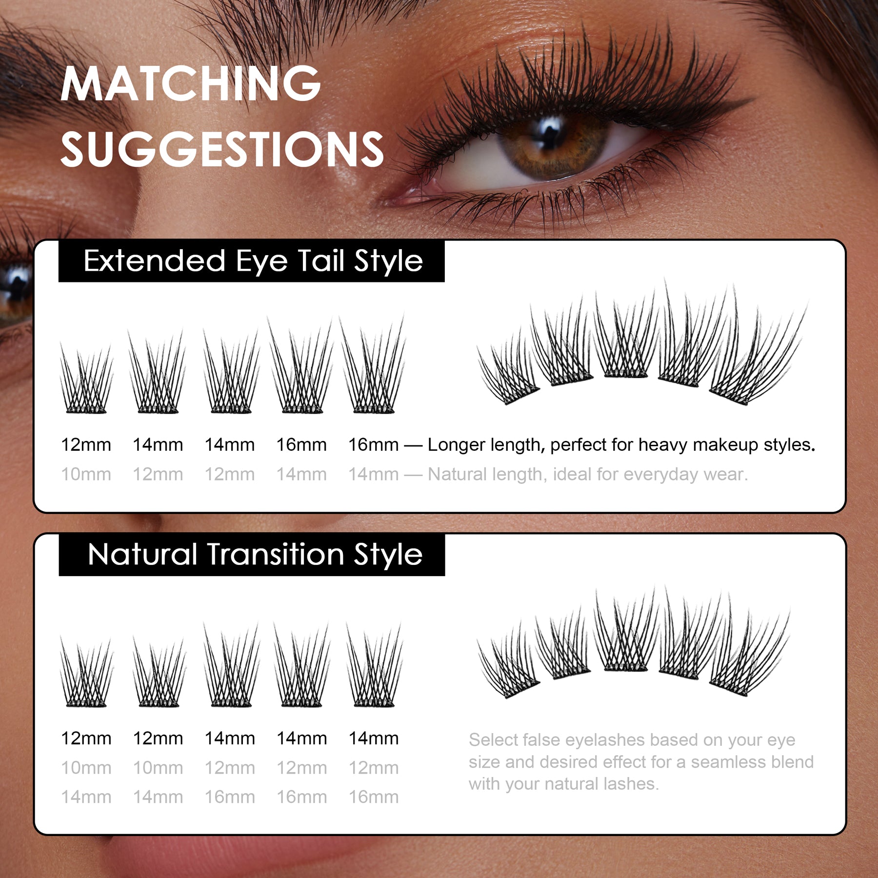 Pop-On Eyelashes - Natural Charm